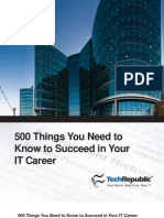 500 Things You Need To Know To Succeed in Your IT Career
