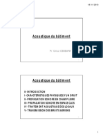 Acoustique Du Bâtiment PDF