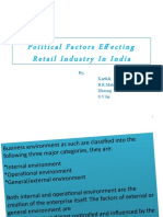 Environmerntal Factors - Political Factors