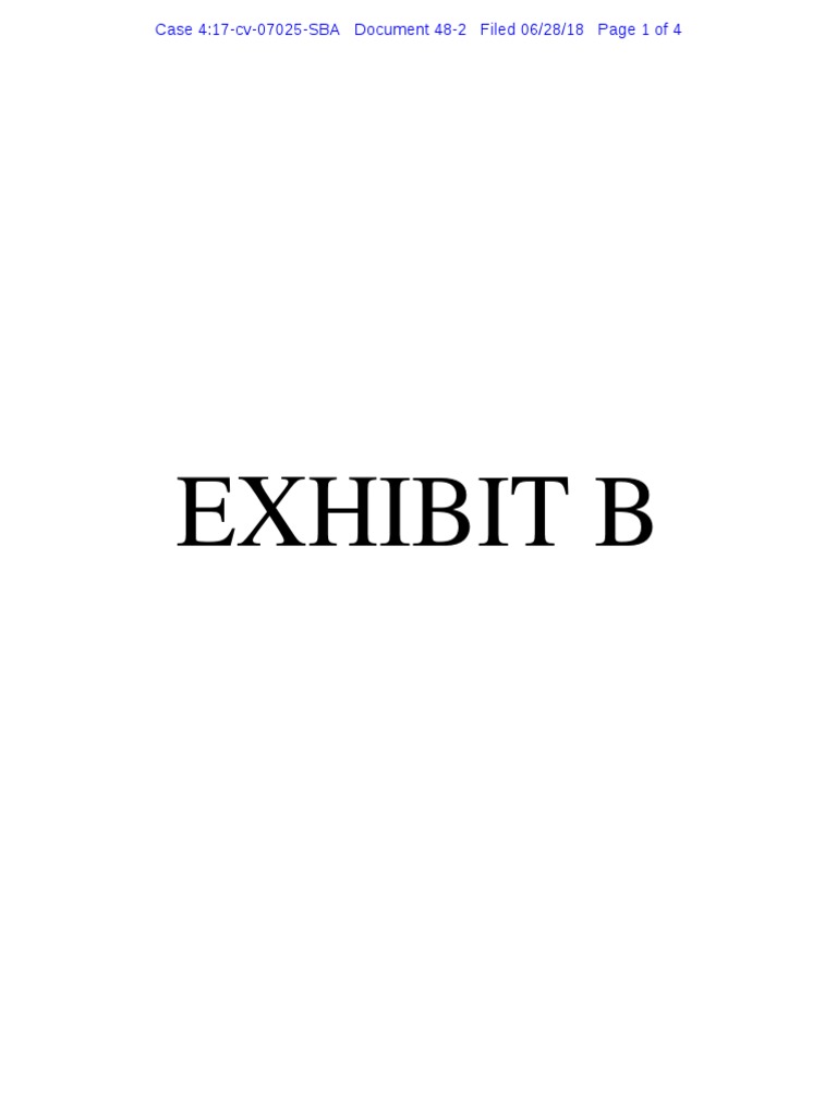 Exhibit B | PDF