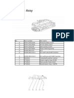 Engine Parts Listing for Diesel Engine Assy-DK4B