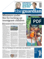 The Guardian International Edition (Broadsheet Newspaper) August 31 2009 (ATTiCA)