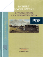 Introducción a La Fenomenología - Sokolowski