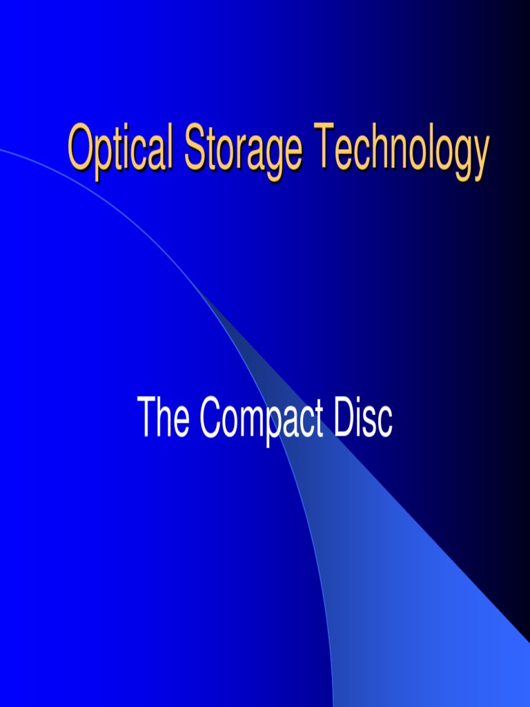 Chapter 2 The Compact Disc PDF | PDF | Cd Rom | Compact Disc
