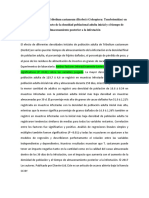 Potencial de Daño de Tribolium Castaneum