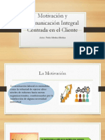 Motivación y Comunicación Integral Centrada en El Cliente