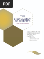 The Phenomenon of Scarcity