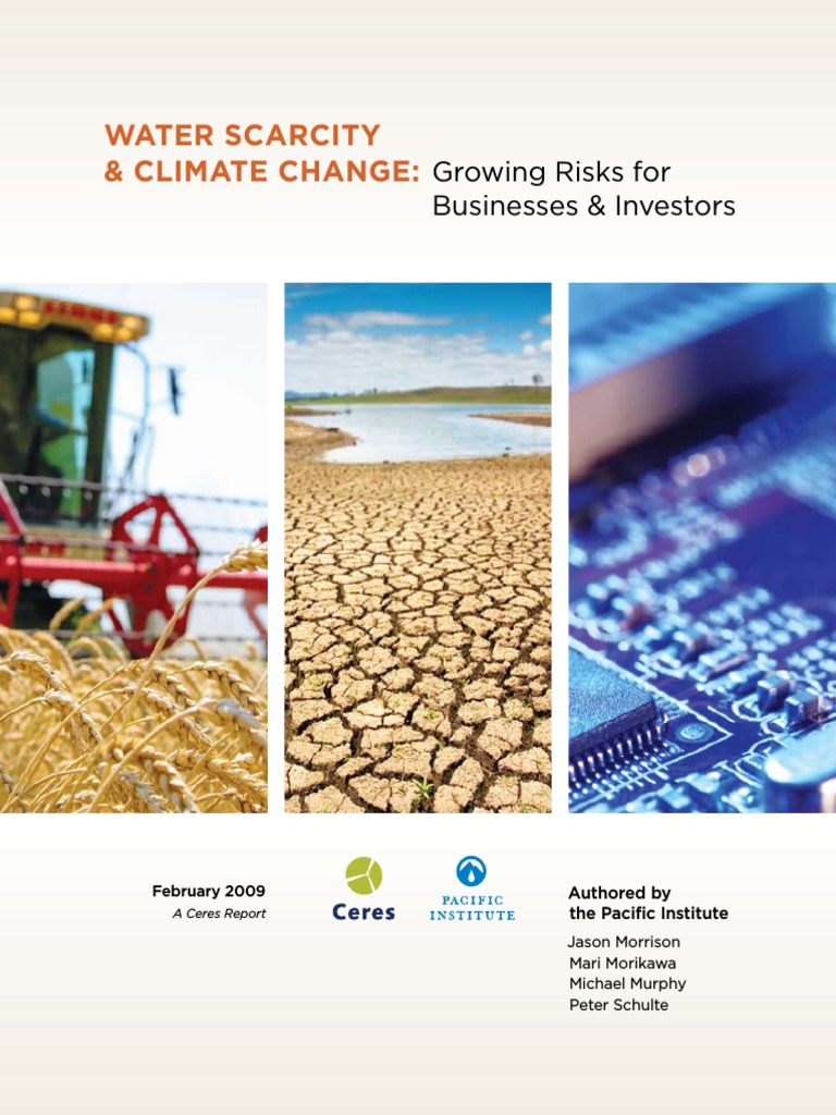 Water Scarcity and Climate Change | PDF | Water Scarcity | Water Resources