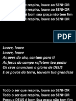 Todo Ser Que Respira, Louve Ao Senhor - Edilson Botelho