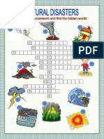 Natural Disasters Crossword Puzzle Crosswords Fun Activities Games Icebreakers Oneono 42746