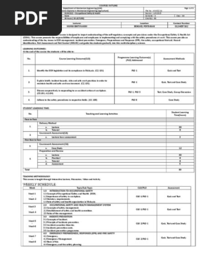 Course Outline