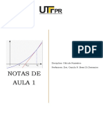 Notas de Aula 1 - Calculo Numerico - 2018