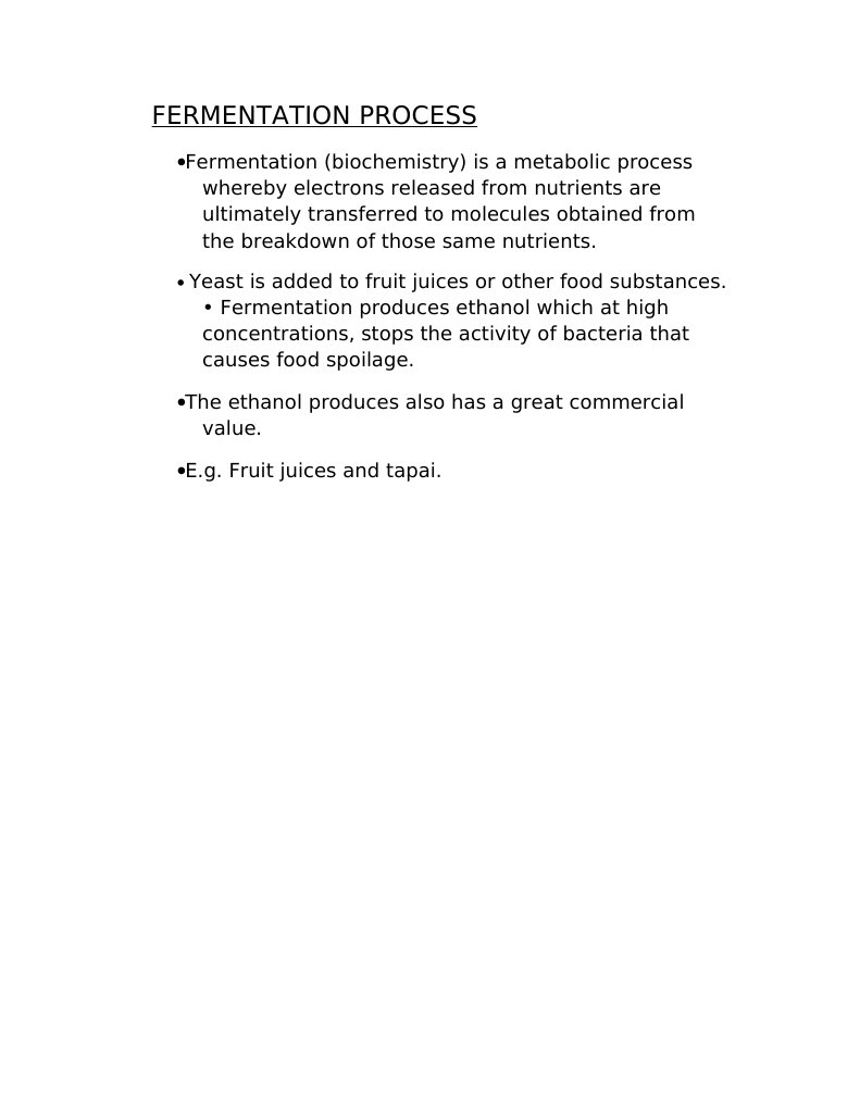 Fermentation | PDF