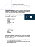 Comprobantes y Documentos Fuente