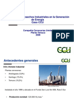 Utilizacion de Desechos Industriales en La Generacion de Energia, Caso CCU