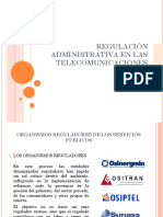 Regulación Administrativa en Las Telecomunicaciones. Iyo