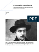 5 Poemas de Amor de Fernando Pessoa