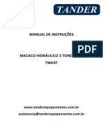 Manual de Instruções Sobre A Montagem de Um Macaco Hidráulico PDF