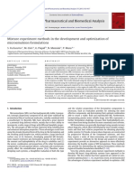 Mixture Experiment Methods in the Development and Optimization of Microemulsion Formulations.