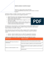 Modalitati de Ambalare Si Restrictii La Transport PDF