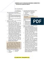 Soal UKK Bahasa Indonesia SMA Kelas 10 PDF