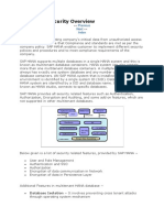 SAP HANA Security Overview