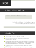 Introducao a Regulacao e Aos Mercados Re