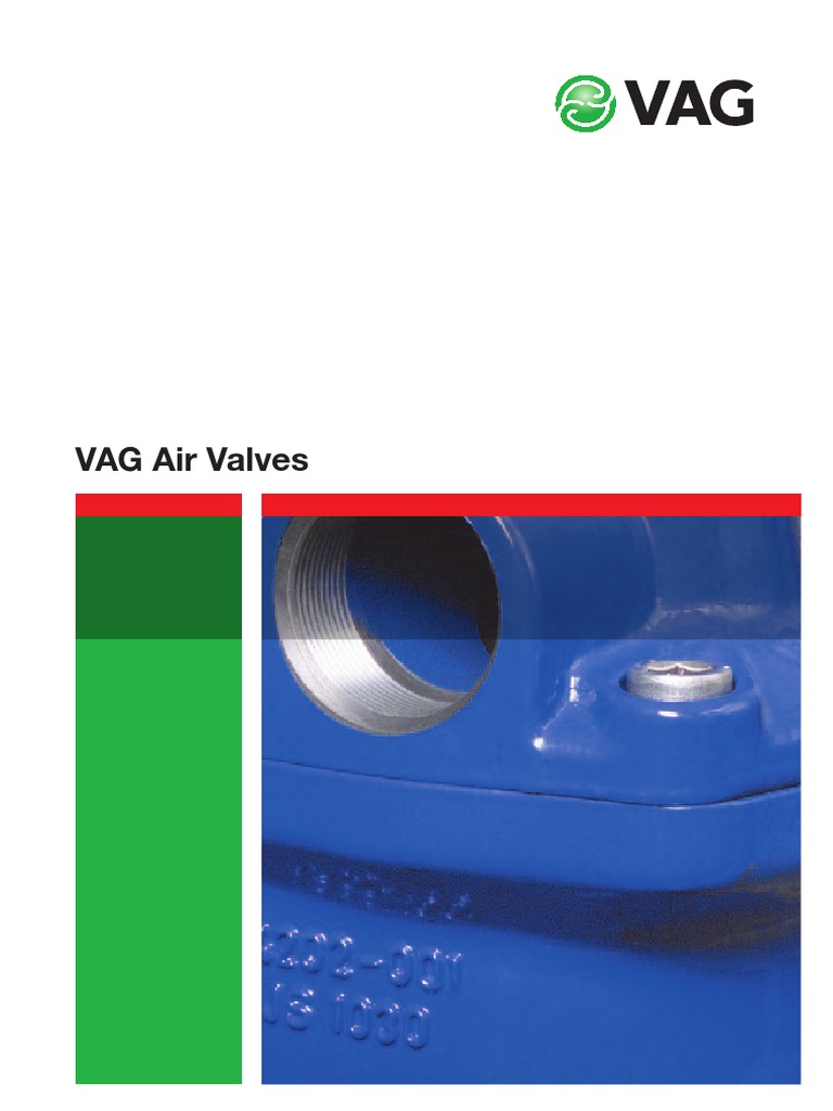 Air Valves Vag | PDF | Valve | Pipe (Fluid Conveyance)