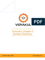 NCERT Solutions Class 12 Chemistry Chapter 5 Surface