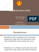 Pemeriksaan Visus Jauh Dan Dekat