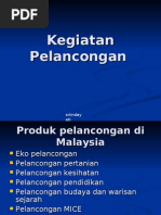 Kegiatan Pelancongan