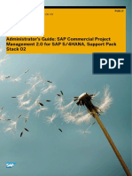 Administrator's Guide: SAP Commercial Project Management 2.0 For SAP S/4HANA, Support Pack Stack 02