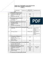 Instrumen Self Assesment Izin Operasional Rumah Sakit Ananda Purworejo