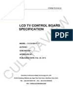 LCD TV Control Board Specification