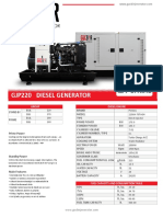 Gjp220 Diesel Generator