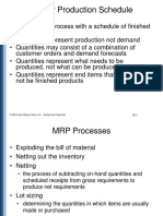 Master Production Schedule: © 2014 John Wiley & Sons, Inc. - Russell and Taylor 8e