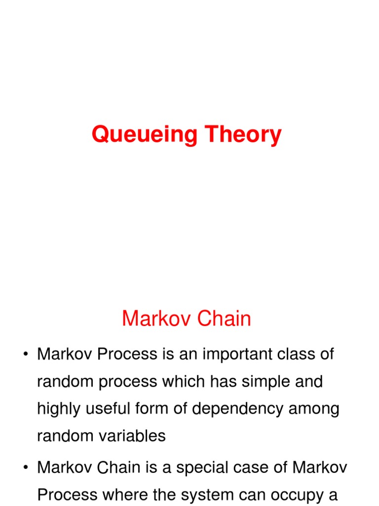 DCN 1 | PDF | Markov Chain | Stochastic Process