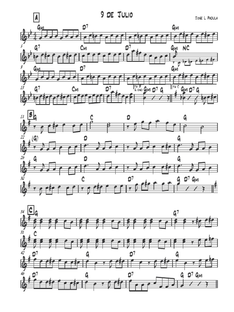 Real Book Tango Jam | PDF