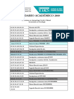 Calendar Ioa CA 2018