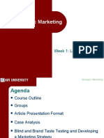 Strategic Marketing Plan Template