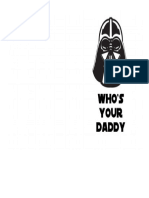 Darth Vader Printable