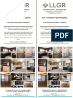 LLGR Interior Supply and Installation Leaflet