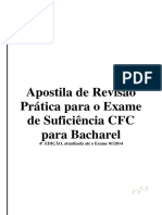 Apostila Exame de Suficiencia Cfc 4 Edicao Bacharel 01 2014