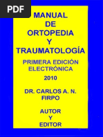 Download MANUAL DE ORTOPEDIA Y TRAUMATOLOGA Prof Dr Carlos A N Firpo 2010 by Carlos A N Firpo SN38327404 doc pdf