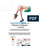 Inquirer Lifestyle Series Fitness.fashion With Samsung 10th Anniversary Enchong Dee for BENCH