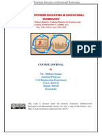 FDP 301x - Course Journal - Mithesh Kumar