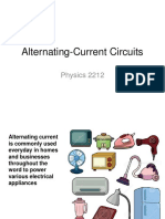 Alternating-Current Circuits: Physics 2212