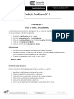 Producto Académico n3 Gestion de Costos