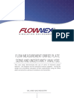 CS48_Flow Measurement Orifice Plate Sizing and Uncertainty Analysis