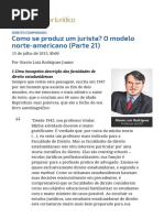 ConJur - Como Se Produz Um Jurista_ O Modelo Norte-Americano (Parte 21)